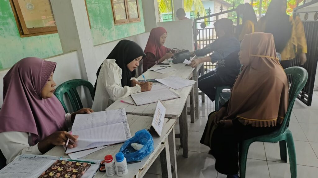 POSYANDU INTEGRASI LAYANAN PRIMER DESA UWEMAASI BULAN APRIL TAHUN 2026